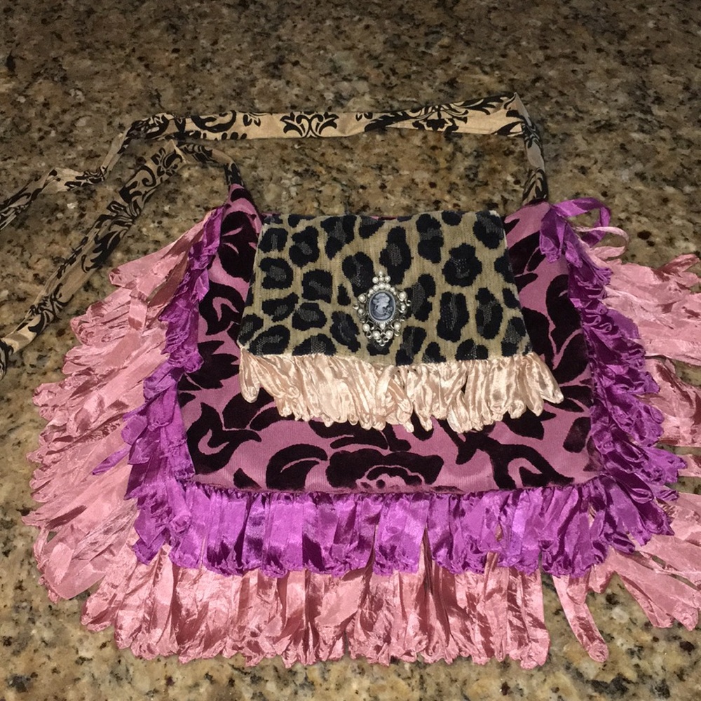 Boho fringe purse